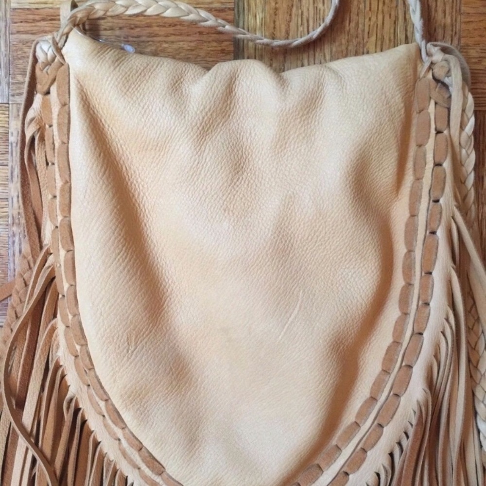 Leather Fringe Bag - Picture 4 of 5